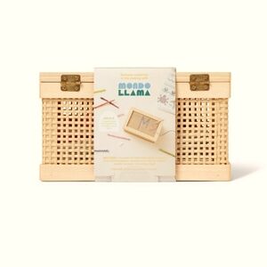 Mondo Llama Jewelry Box Embroidery Wooden Craft Kit Cottagecore Trendy Y2k Retro